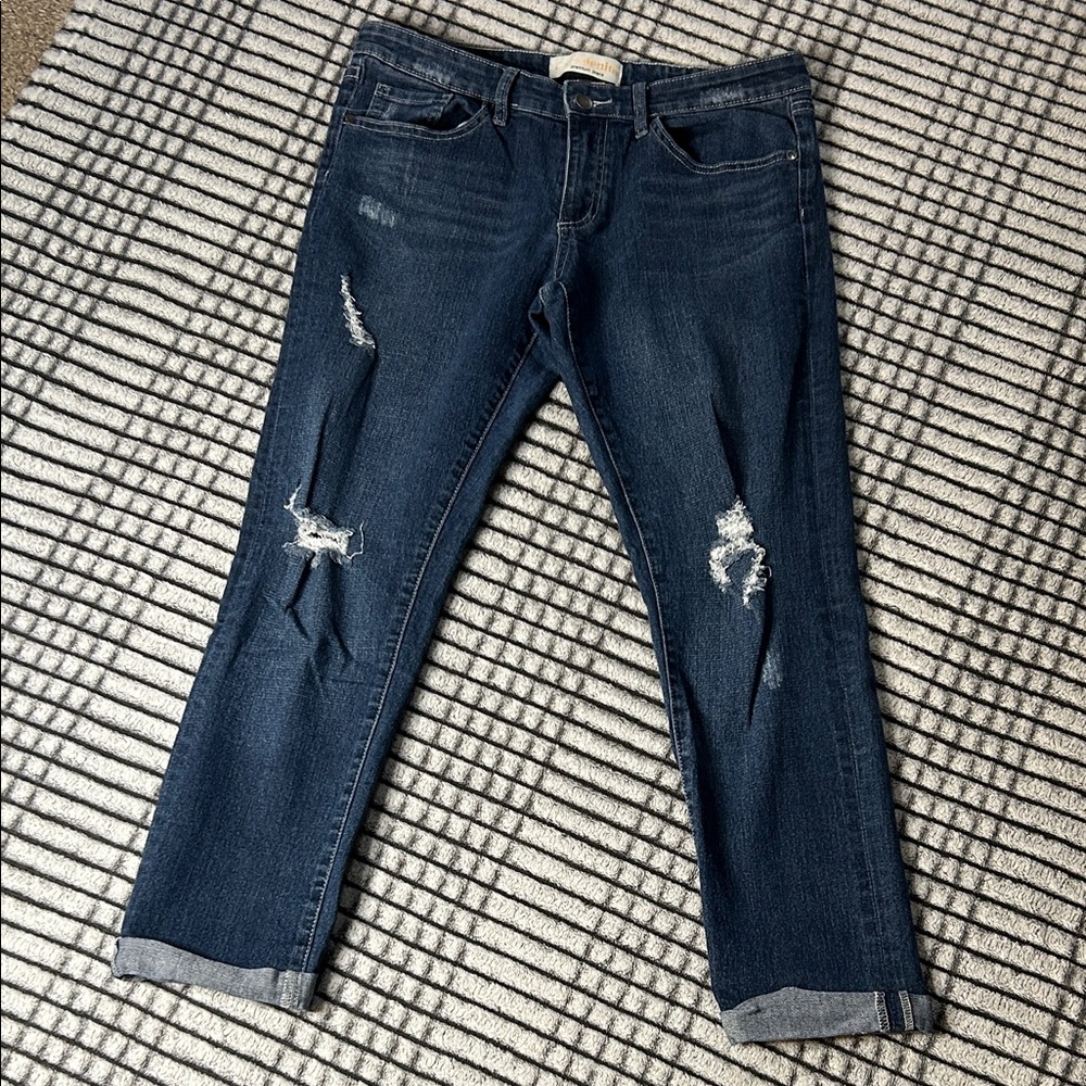 Junior’s Distressed Ankle Jeans (11/12)